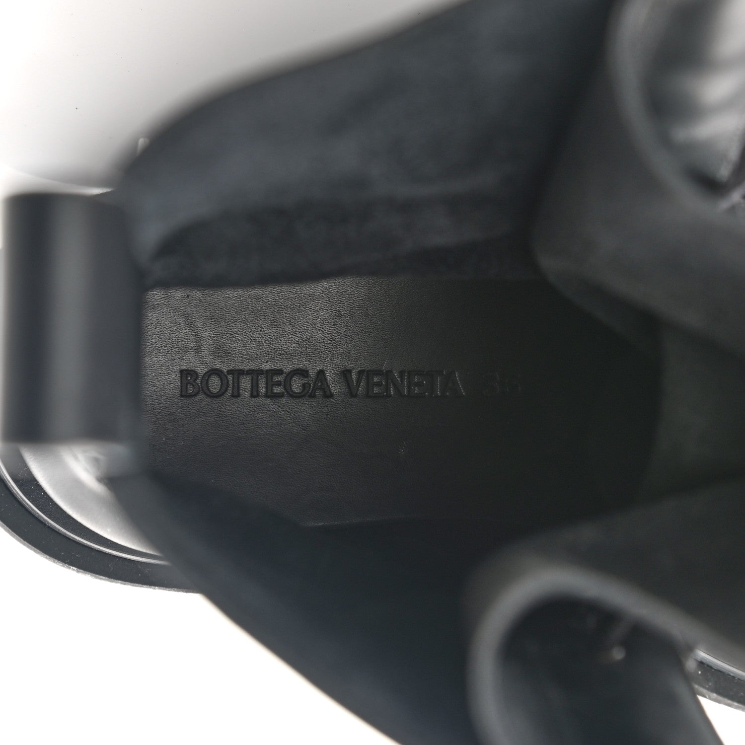 Bottega Veneta Calfskin The Lug Lace Up 55mm Boots 36 Black 7 of 7