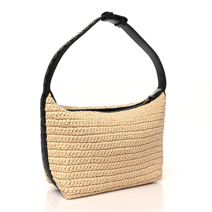 Bottega Veneta Raffia Woven Nappa Intrecciato Mini Wallace Natural Fondant 3 of 11