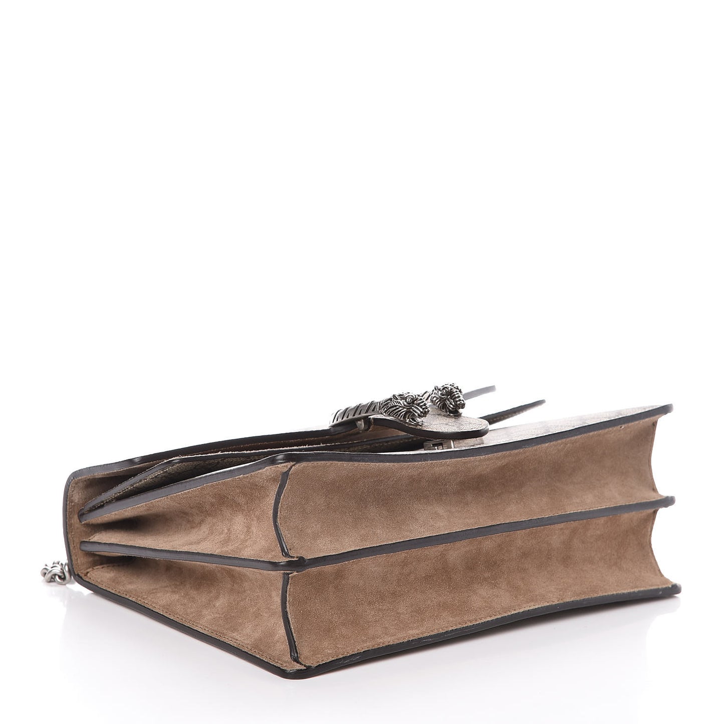 GG Supreme Monogram Medium Dionysus Shoulder Bag Taupe