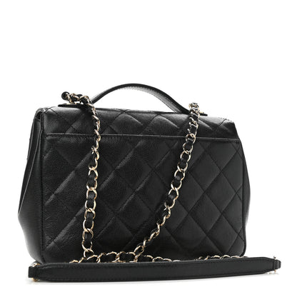 Chanel Caviar Quilted Medium Business Affinity Flap Black 3 of 10