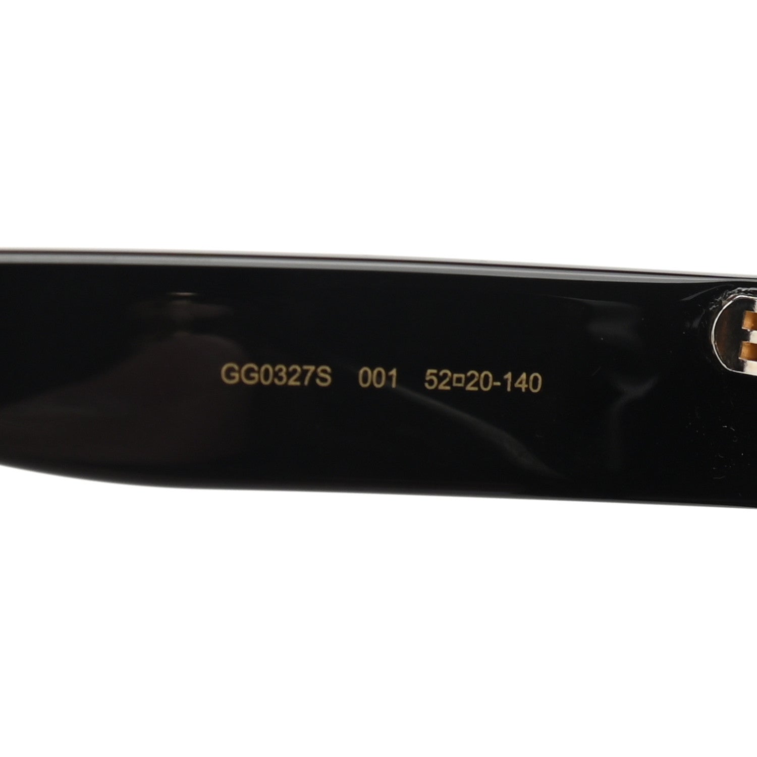 Gucci Acetate Sunglasses GG0327S Black 6 of 7
