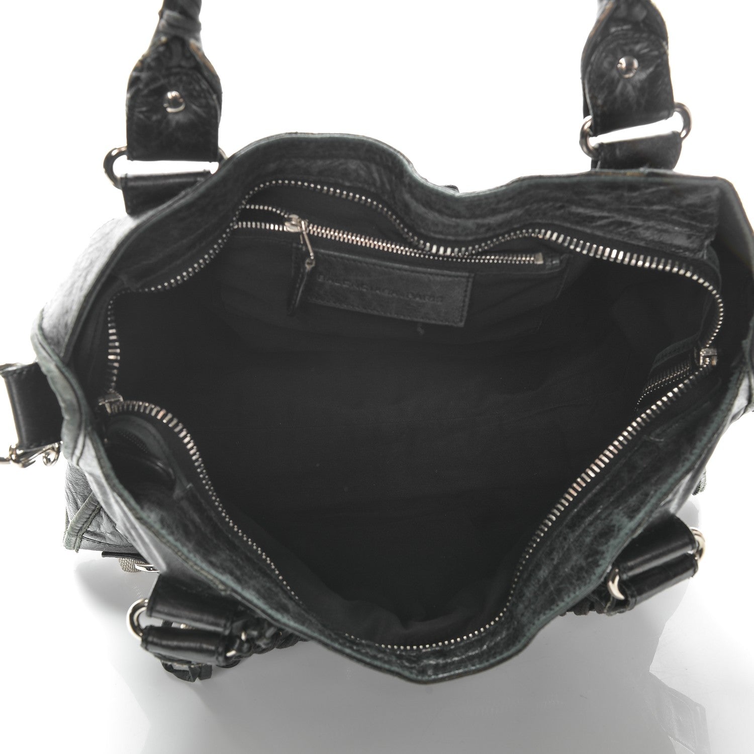 Balenciaga Chevre Giant 21 Silver Hardware City Black 6 of 9