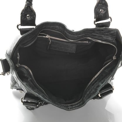 Balenciaga Chevre Giant 21 Silver Hardware City Black 6 of 9