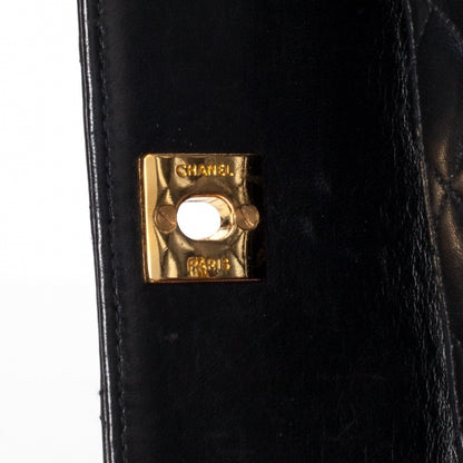 Chanel Lambskin Quilted Mini Flap Black 7 of 10