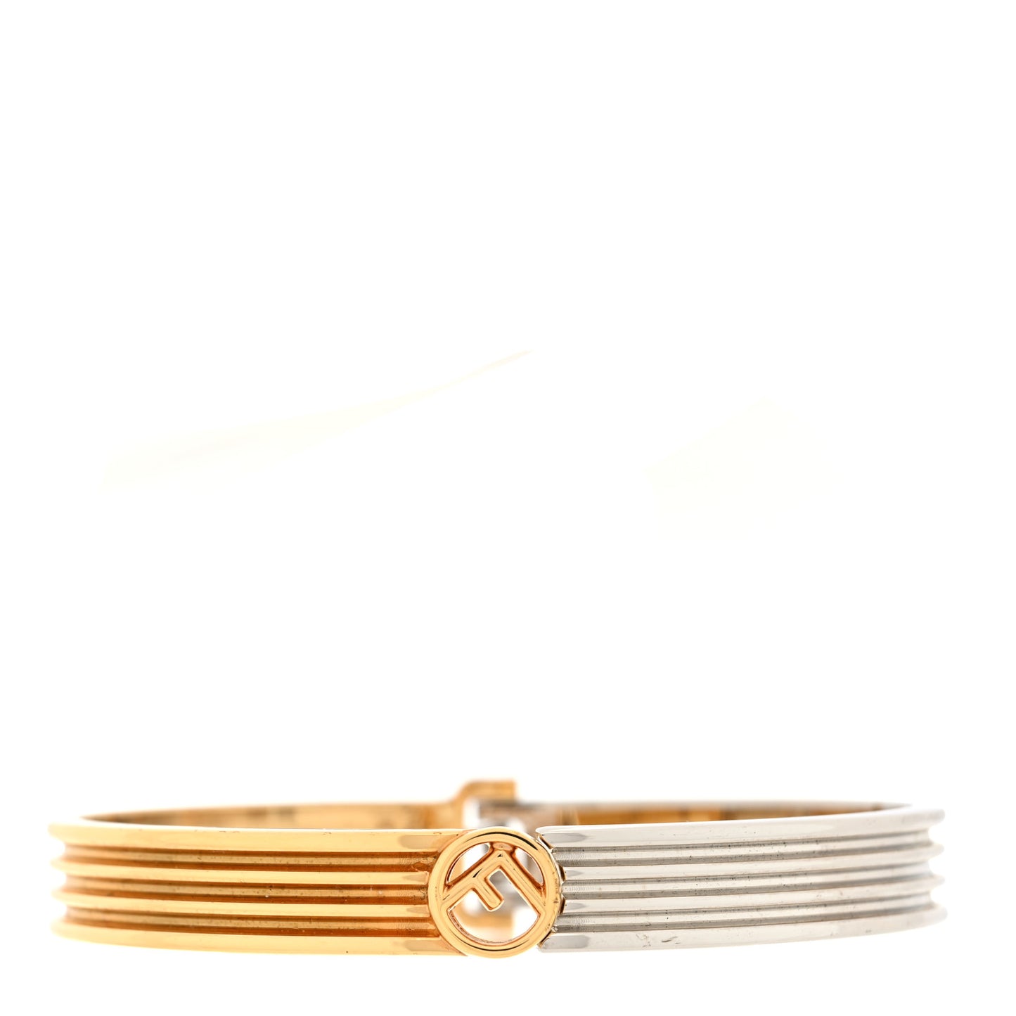 Metal F Is Fendi Bracelet M Gold Silver