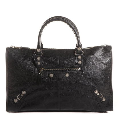 Balenciaga Agneau Giant 12 Silver Hardware Work Black 1 of 16