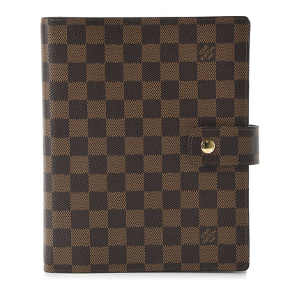Louis Vuitton Damier Ebene Large Ring Agenda Cover 2 of 20