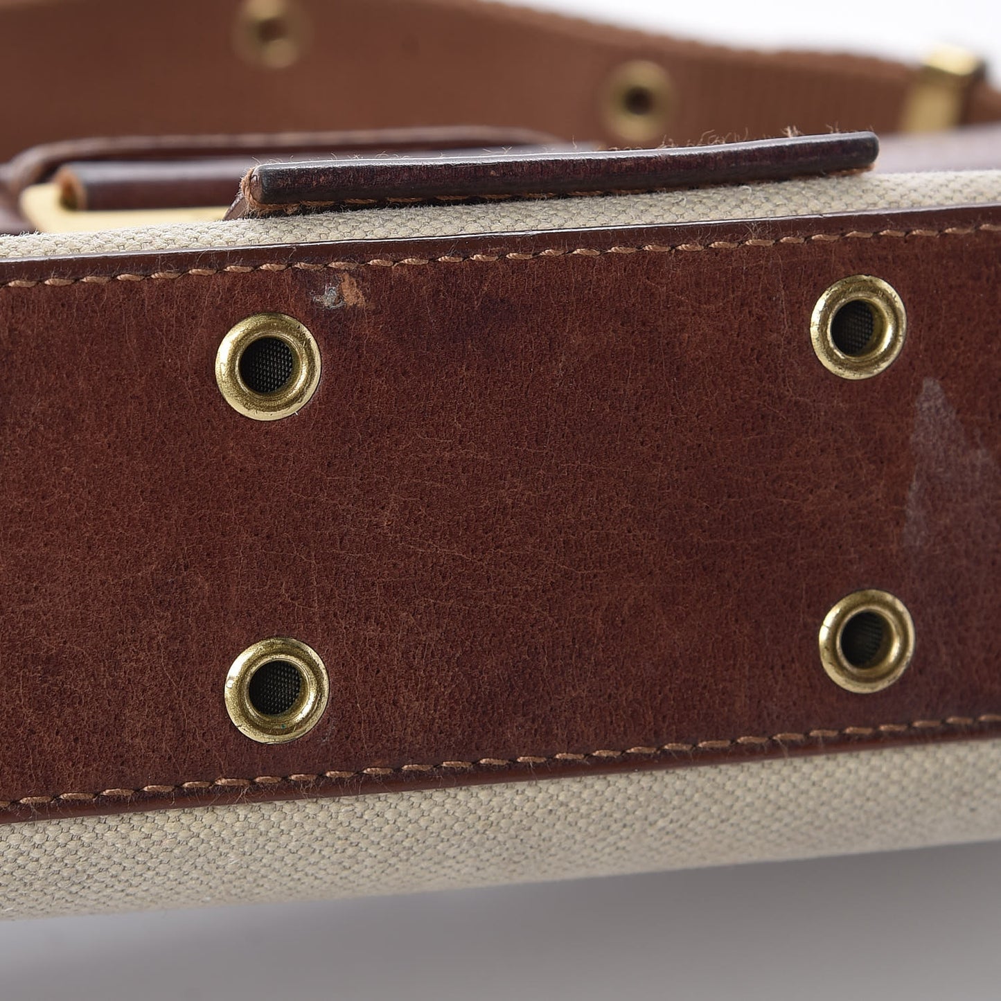 Canvas Calfskin Street Chic Columbus Ave Brown