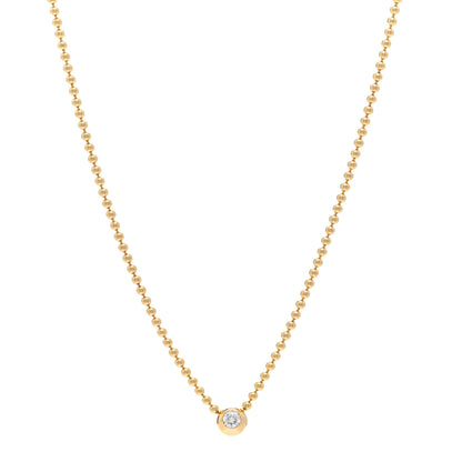 Cartier 18K Yellow Gold Diamond .20ct Draperie de Decollete Necklace 1 of 5
