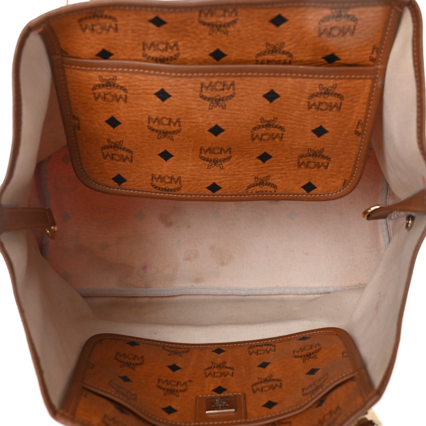 Visetos Rudic Shopper Tote Cognac Orange