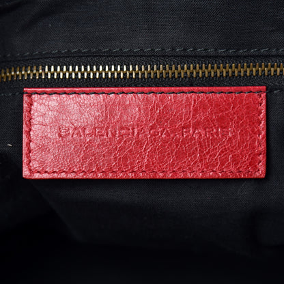 Balenciaga Chevre Classic Hardware Day Hobo Rouge Theatre 6 of 9