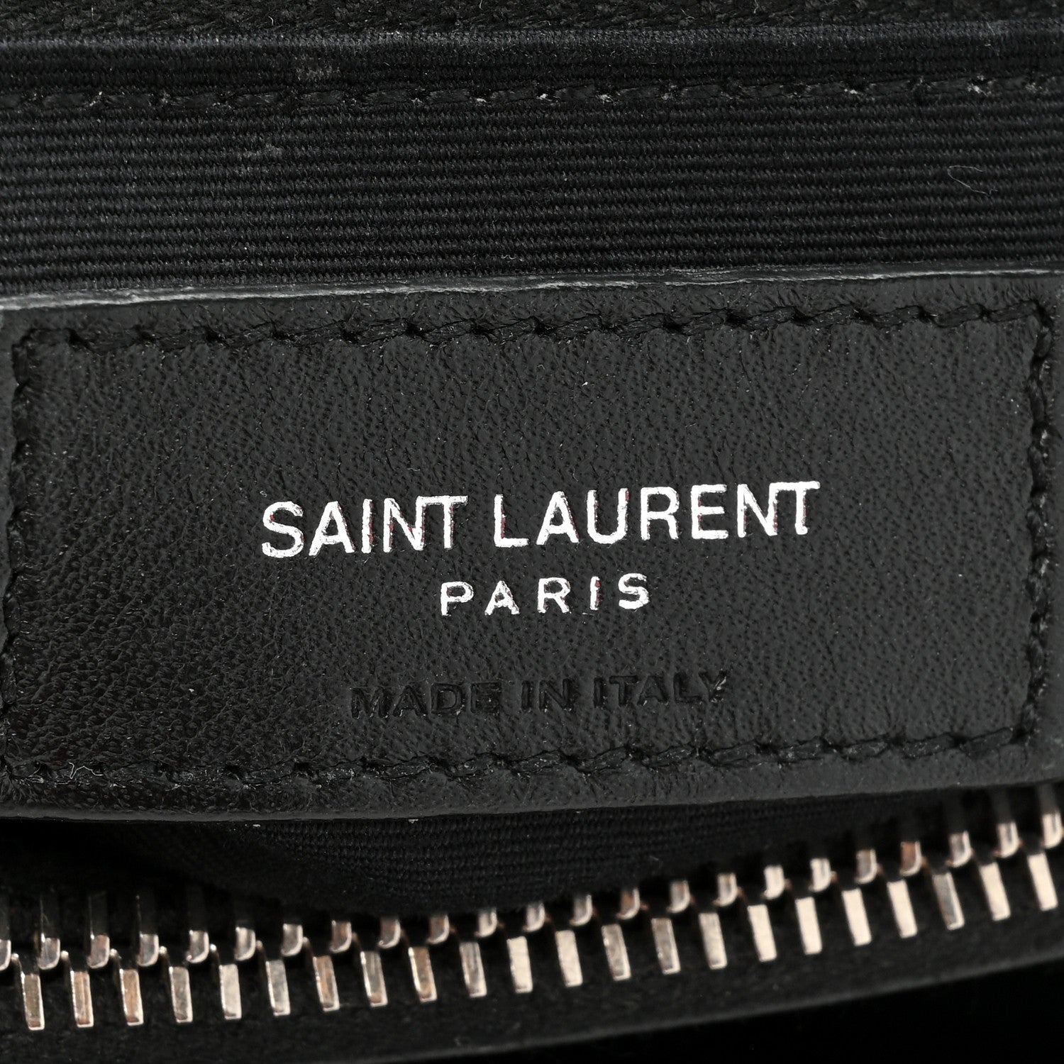 Saint Laurent Calfskin Y Quilted Monogram Medium Loulou Chain Satchel Black 8 of 16