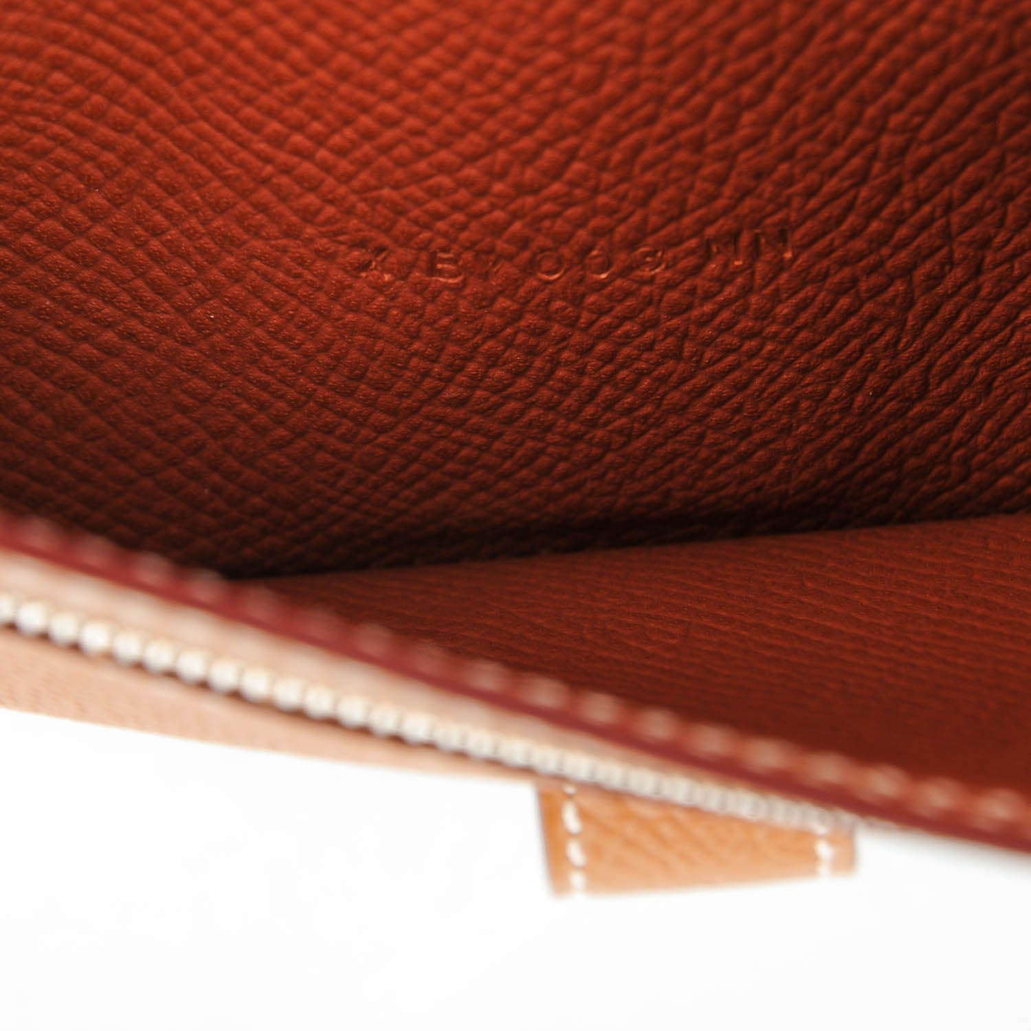 Hermes Epsom Bearn Gusset Wallet Gold 7 of 9