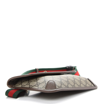 Gucci GG Supreme Monogram Neo Vintage Web Belt Bag Brown 4 of 9