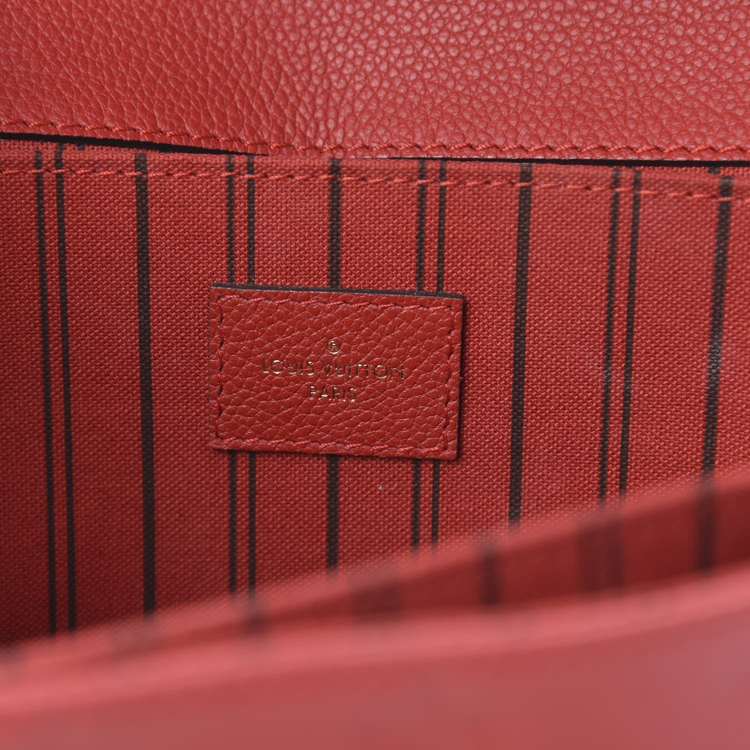 Louis Vuitton Empreinte Pochette Metis Cherry 6 of 14
