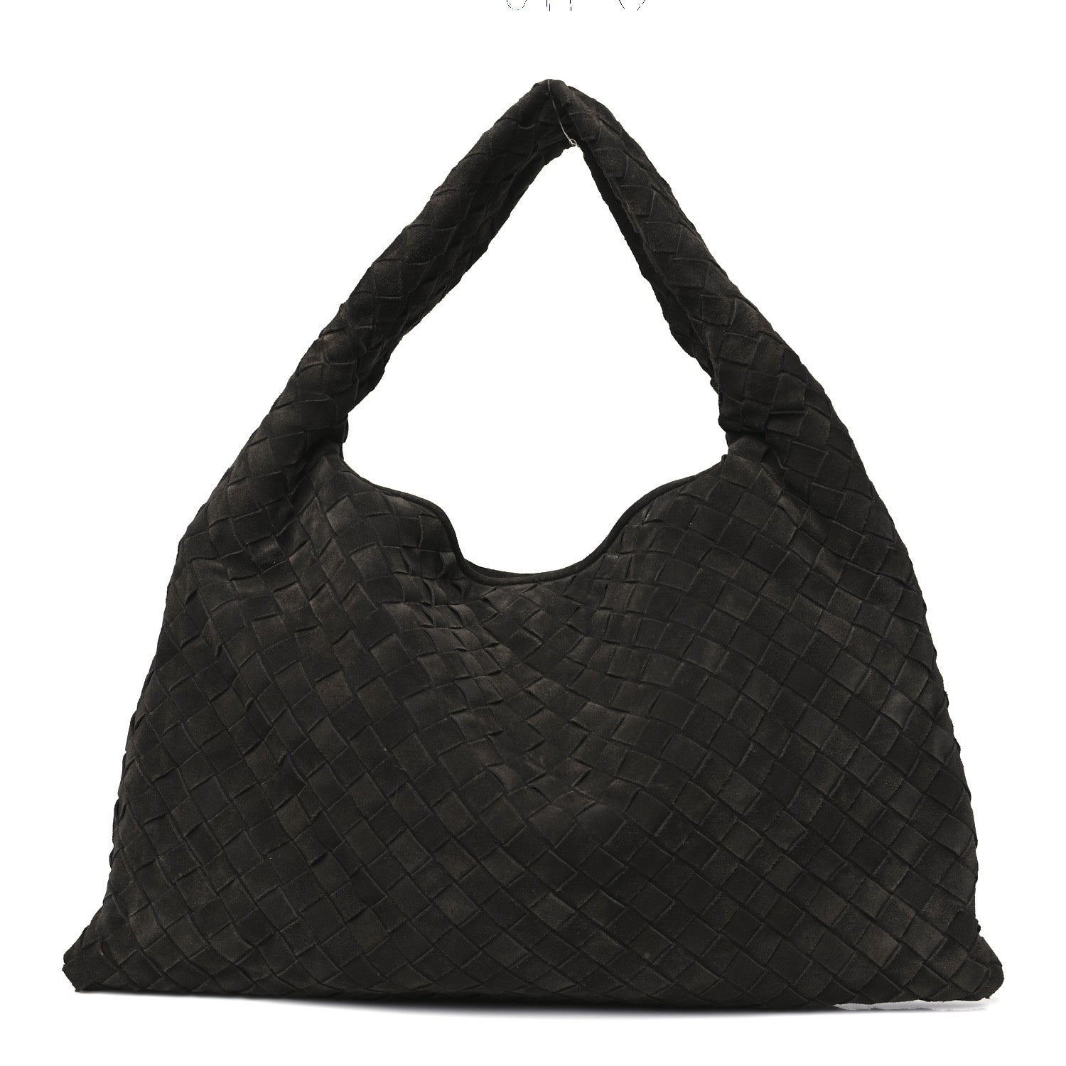 Bottega Veneta Suede Intrecciato Medium Hop Fondant 1 of 9