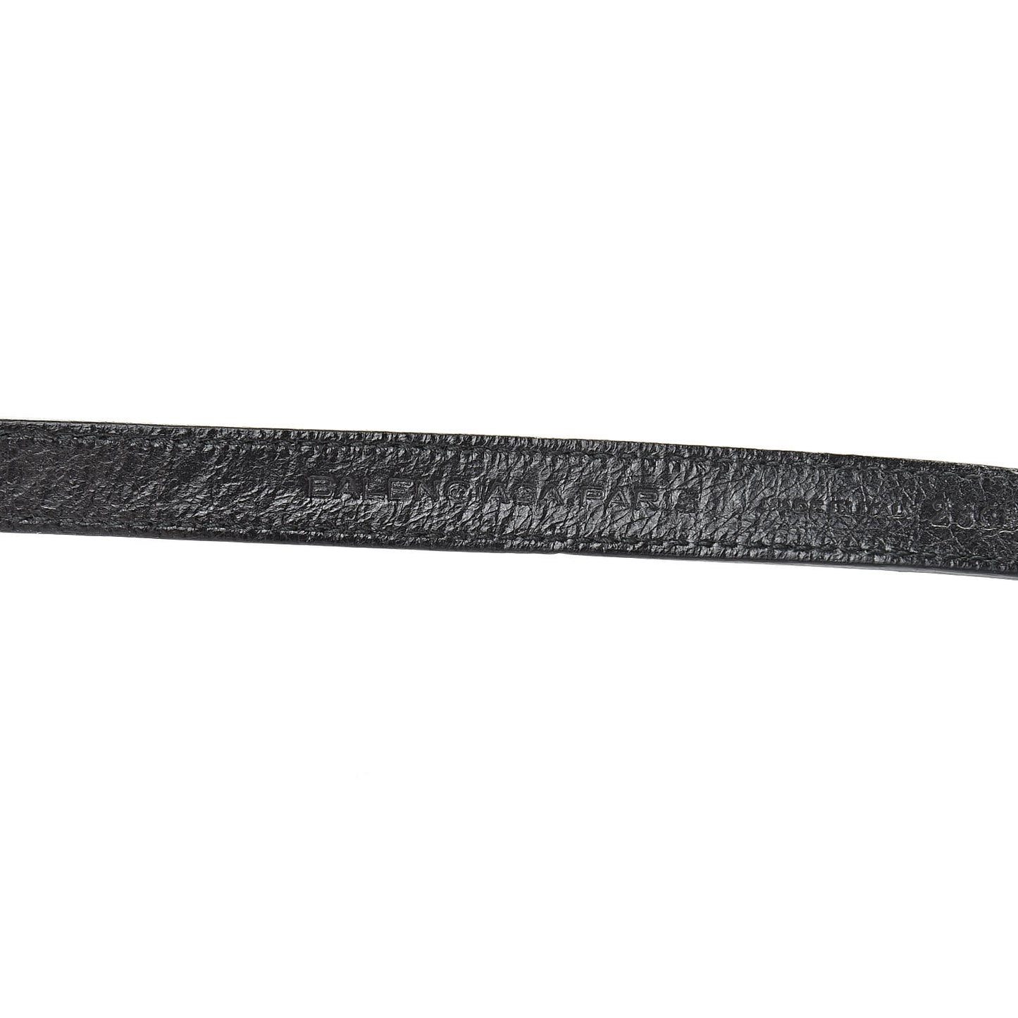 Agneau Giant Silver Hardware Triple Tour M Bracelet Black