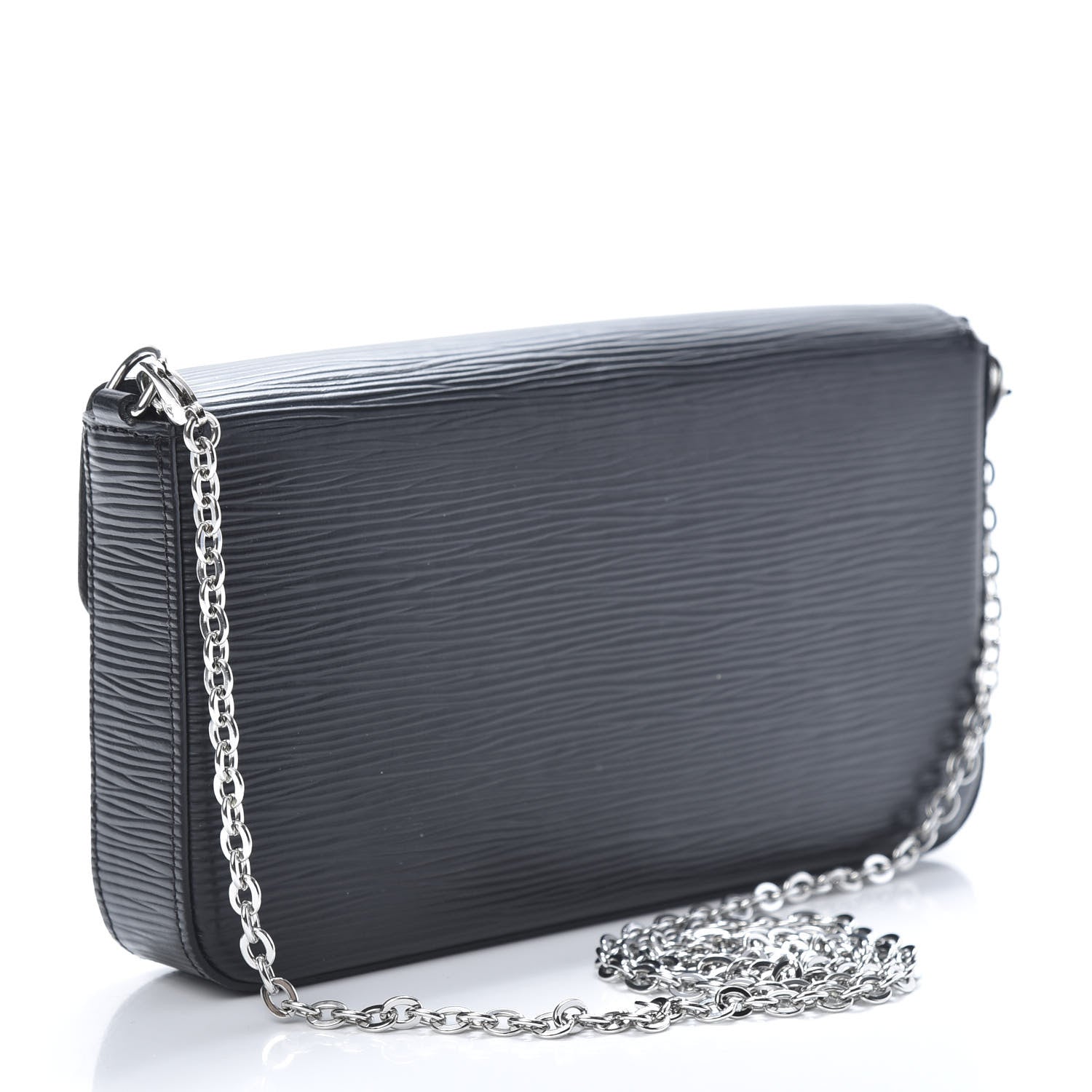 Louis Vuitton Epi Pochette Felicie Black 4 of 14
