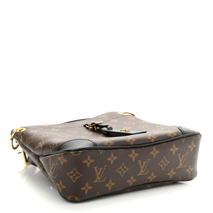 Louis Vuitton Monogram Odeon PM Black 4 of 9