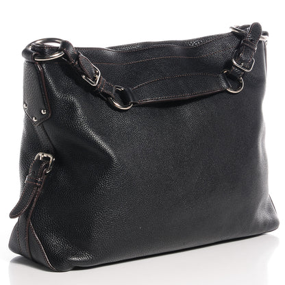 Prada Vitello Daino Hobo Nero Black 3 of 11