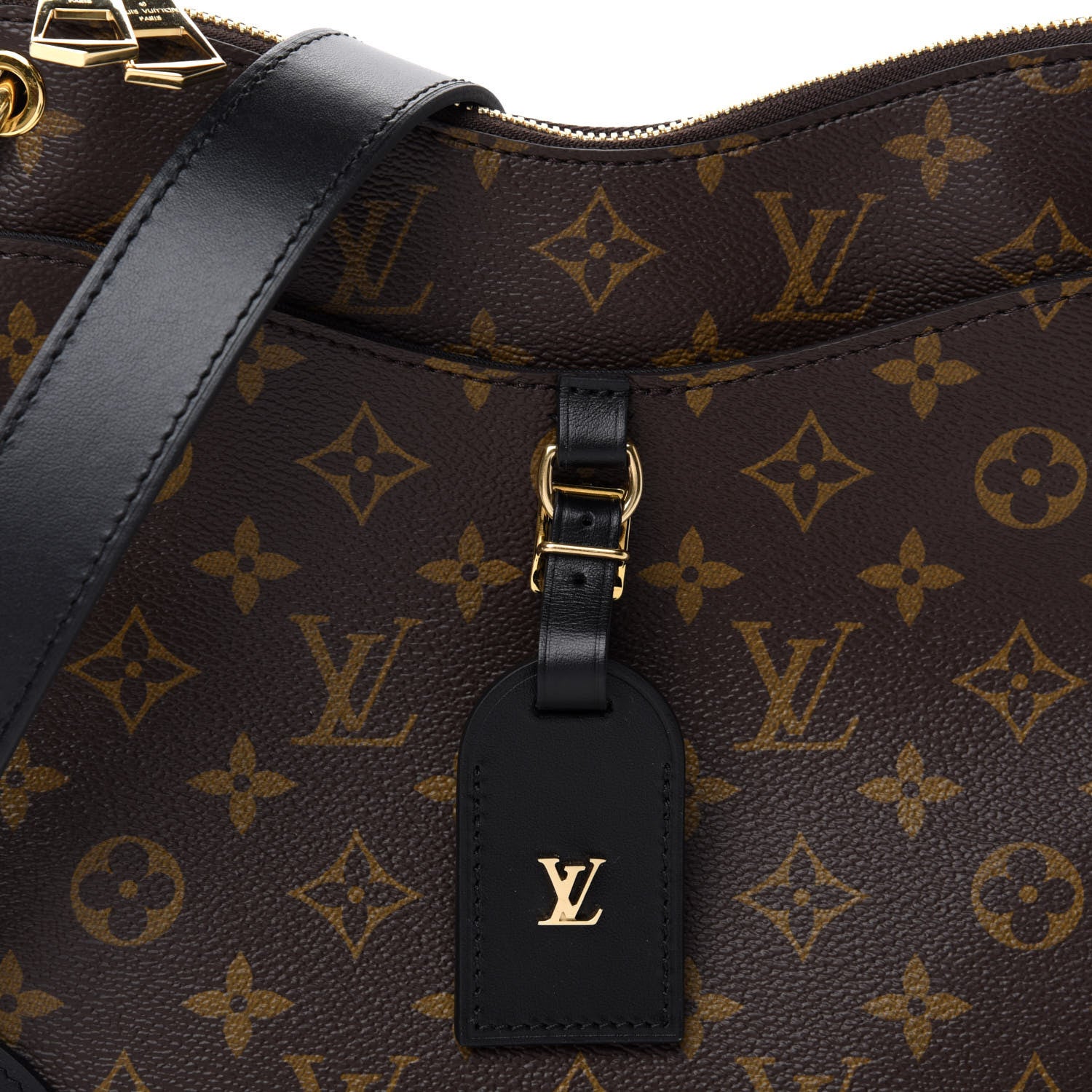 Louis Vuitton Monogram Odeon PM Black 10 of 11