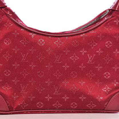 Louis Vuitton Satin Monogram Little Boulogne Red 10 of 10