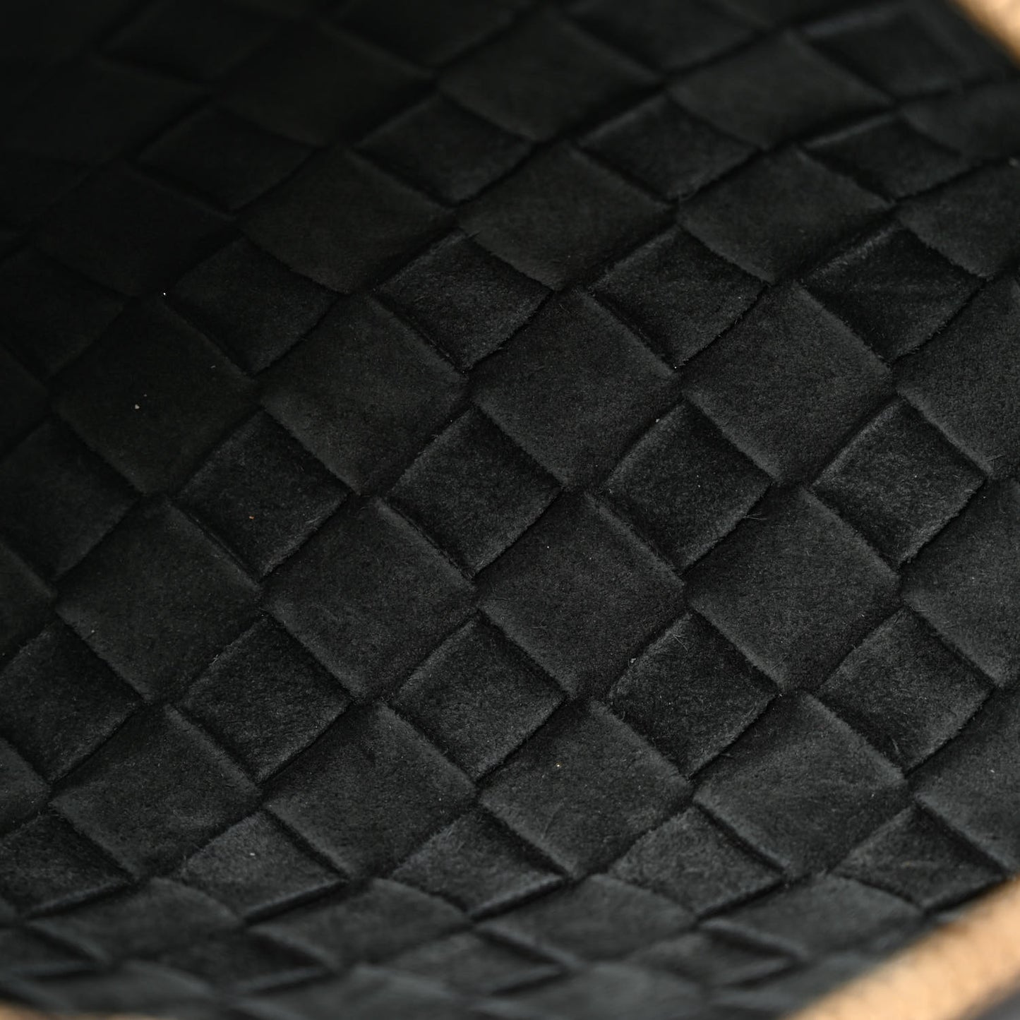 Nappa Intrecciato Mini Loop Camera Bag Black