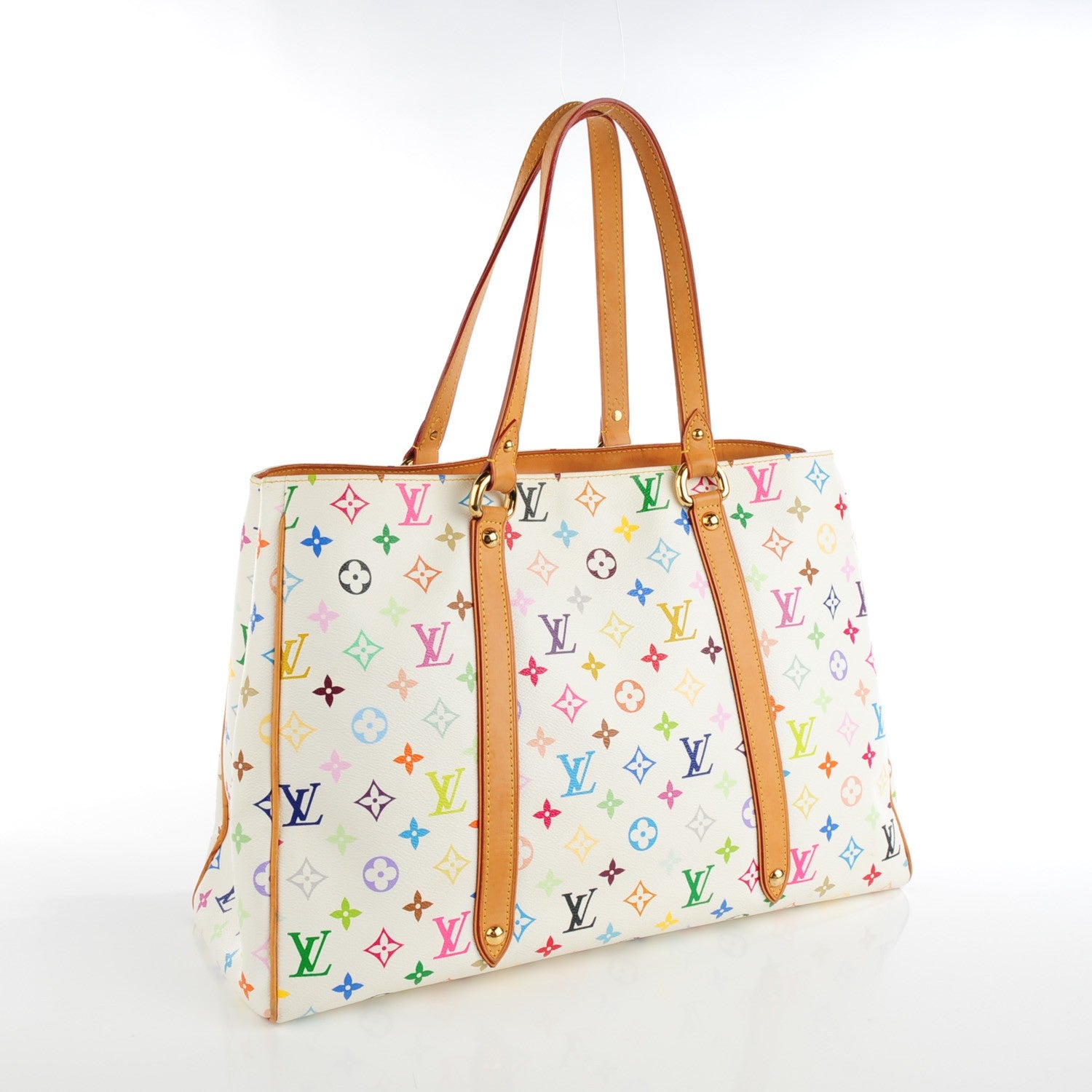 Louis Vuitton Monogram Multicolor Aurelia GM White 4 of 7