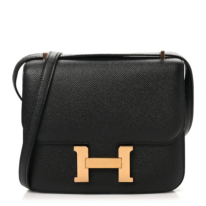 Hermes Epsom Constance 18 Black 1 of 12