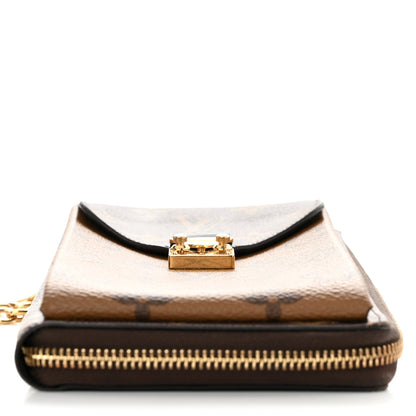 Louis Vuitton Reverse Monogram Metis Vertical Zippy Wallet 13 of 13