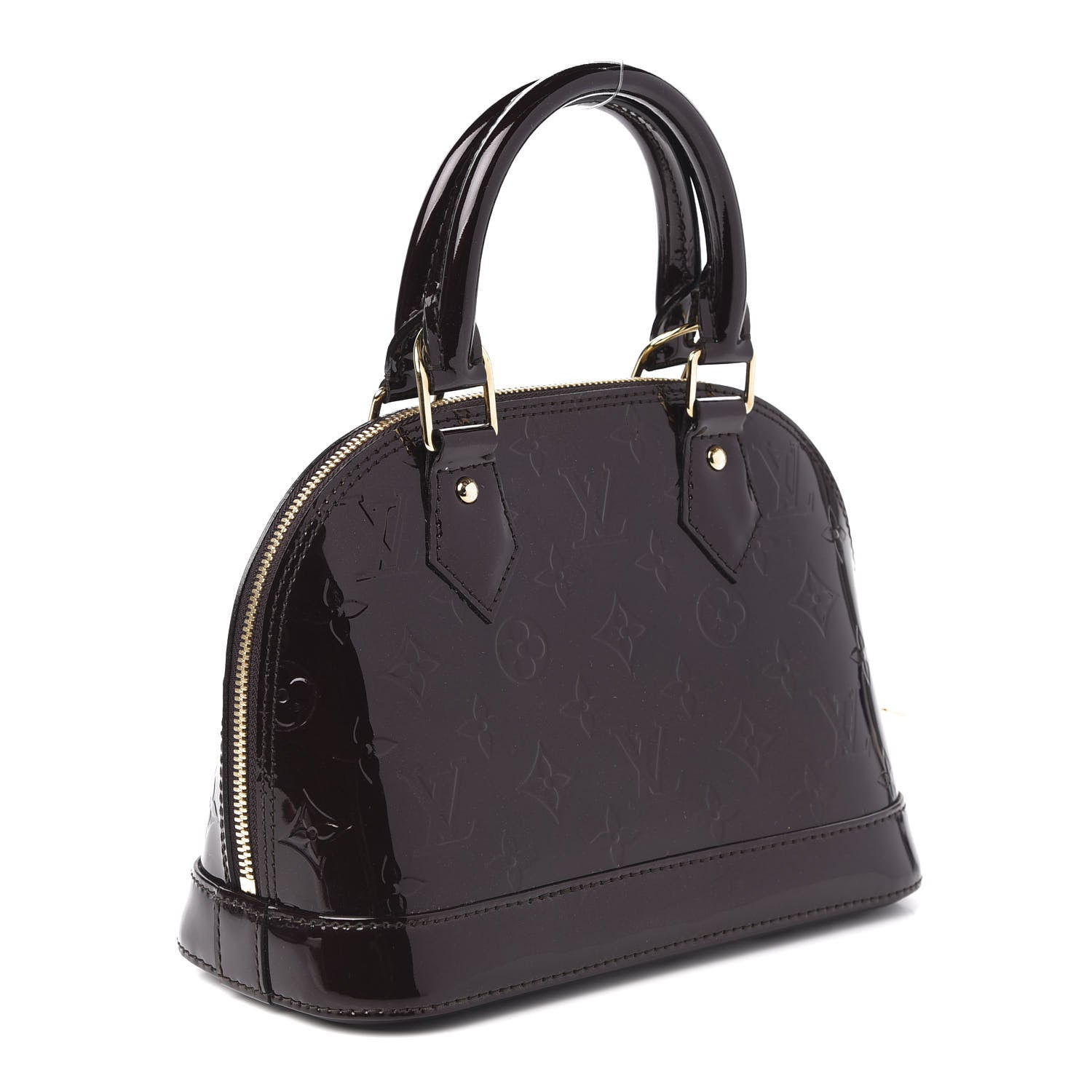 Louis Vuitton Vernis Alma BB Amarante 3 of 9