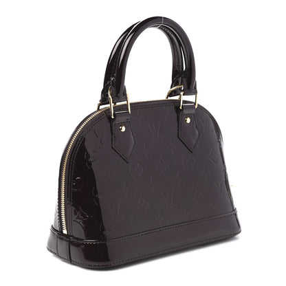 Louis Vuitton Vernis Alma BB Amarante 3 of 9
