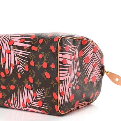 Louis Vuitton Monogram Jungle Dots Speedy 30 Sugar Pink Poppy 9 of 9