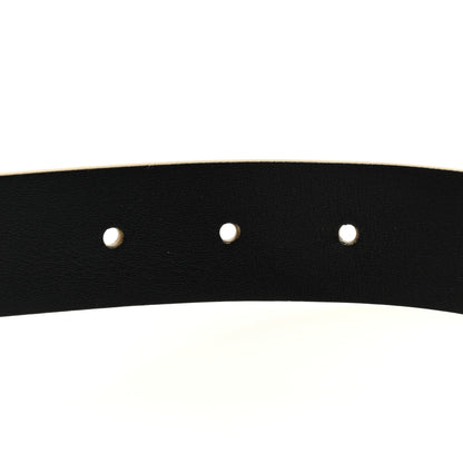 Chanel Metallic Calfskin Logo Belt 75 30 Gold 3 of 4
