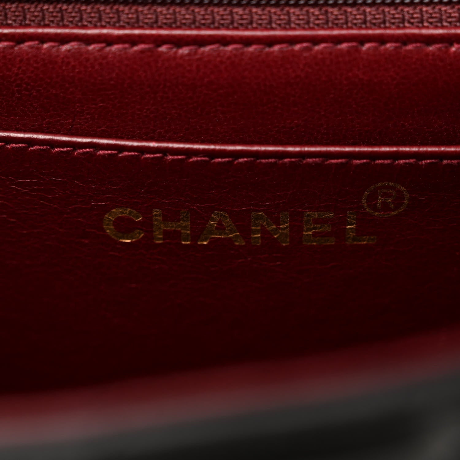 Chanel Lambskin Quilted XL Jumbo Single Flap Black 6 of 9