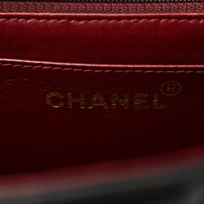 Chanel Lambskin Quilted XL Jumbo Single Flap Black 6 of 9