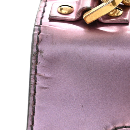 Christian Dior Metallic Calfskin J'Adior Mini Chain Flap Bag Pink 14 of 16