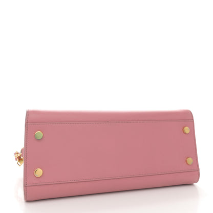 Saint Laurent Smooth Calfskin Small Monogram Cabas Vieux Rose 4 of 15