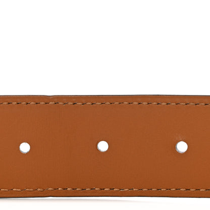 Hermes Shiny Porosus Crocodile Strie 32mm Belt 90 36 Colvert 3 of 6
