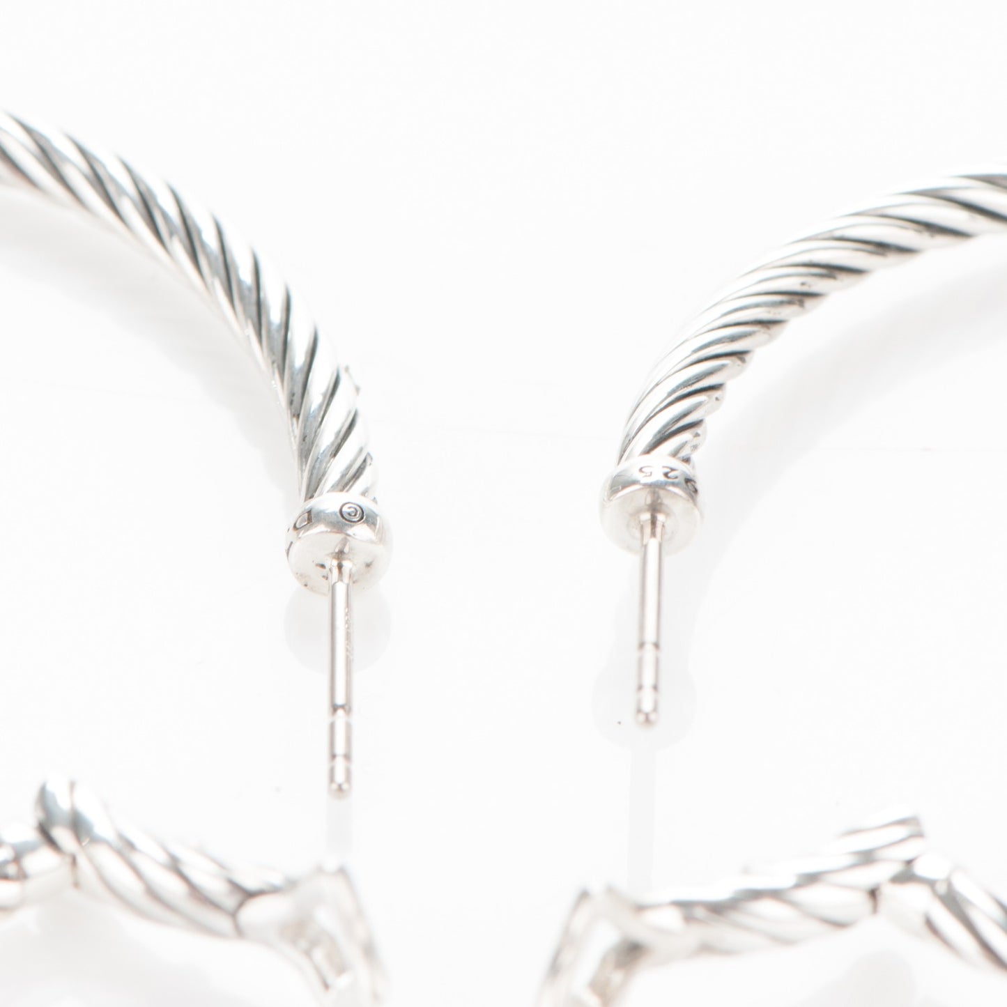 Sterling Silver Cable Classics Extra Large Hoop Earrings