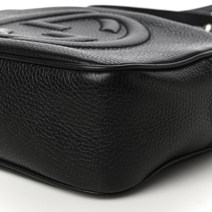 Gucci Pebbled Calfskin Small Soho Disco Bag Black 11 of 13