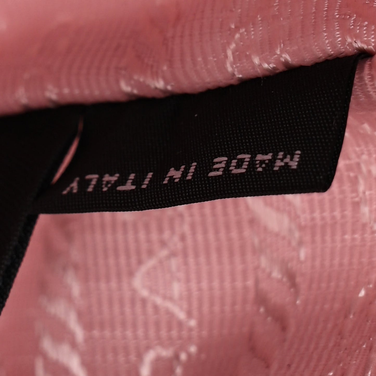 Re-Nylon Vela Saffiano Mini Pochette Bag Alabastro