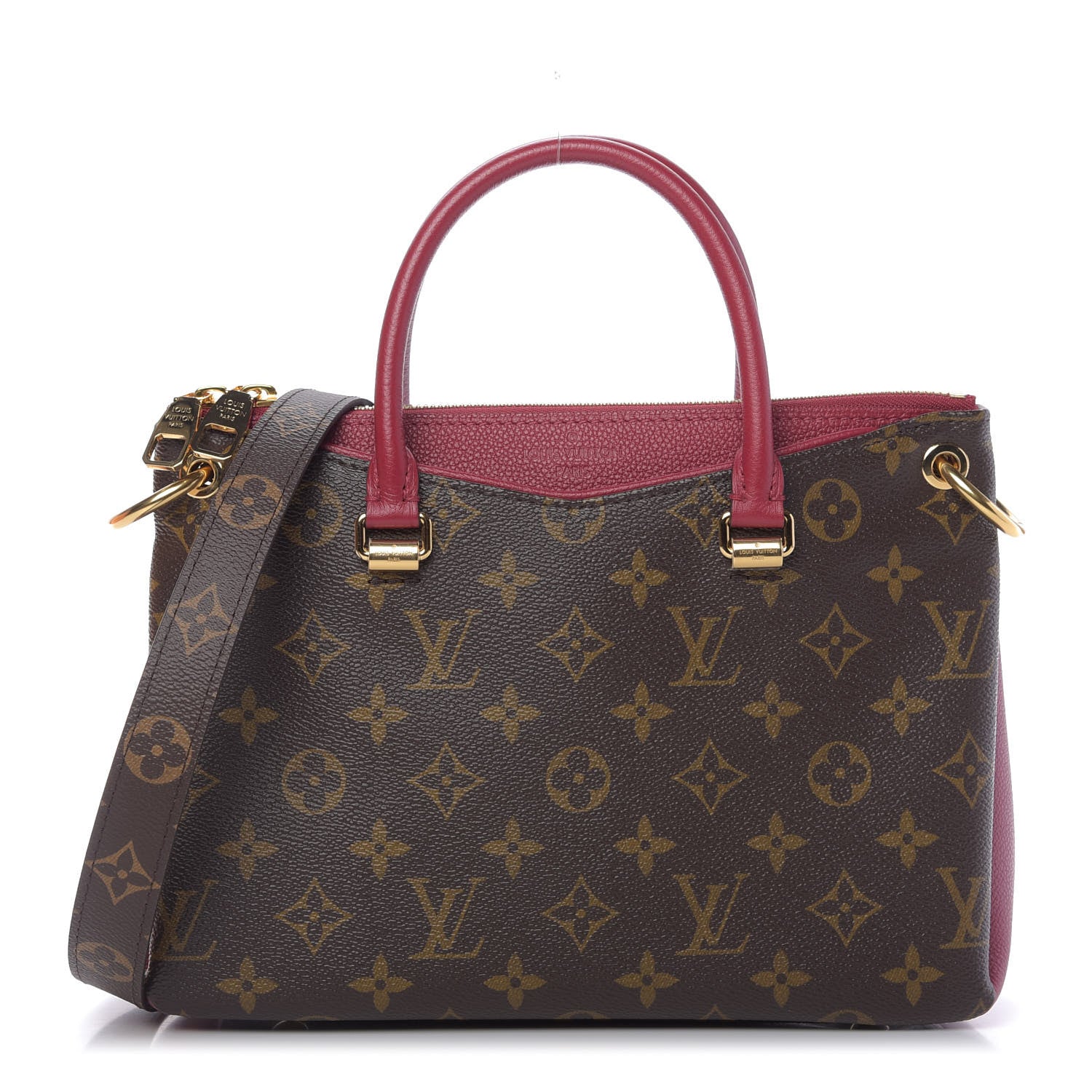 Louis Vuitton Monogram Pallas Full BB Lie De Vin 1 of 10