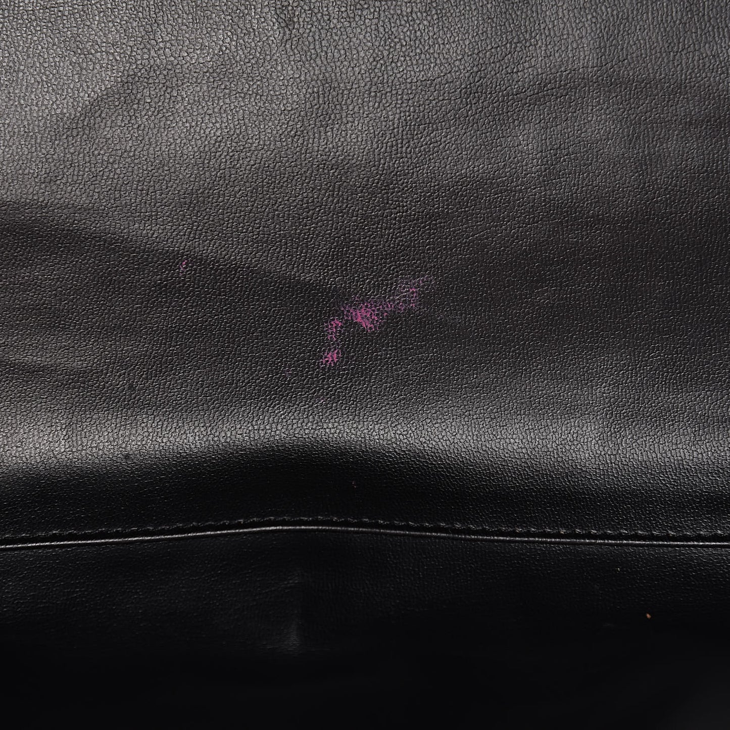 Calfskin Stitched XL Weekender Black
