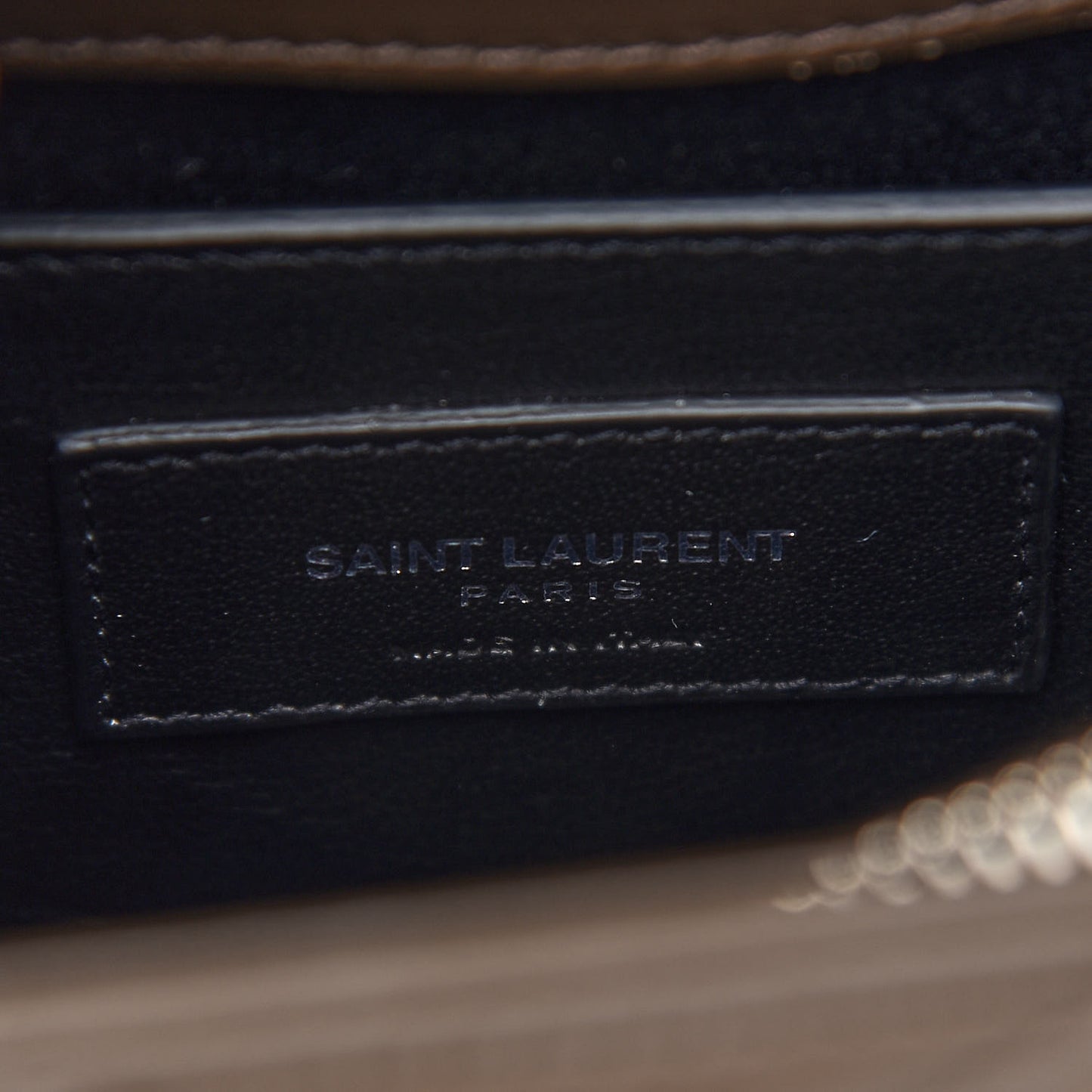 Calfskin Y Quilted Monogram Small Loulou Chain Satchel Faggio