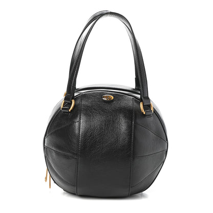 Gucci Piuma Lux Energy Tifosa Basketball Shaped Shoulder Bag Black 1 of 9