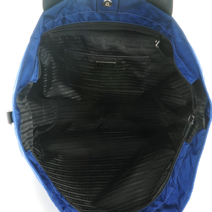 Prada Nylon Vela Tote Bluette Black 5 of 8