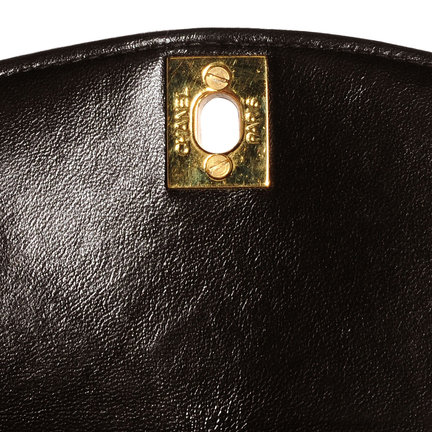 Chanel Lambskin Quilted Tassel Camera Case Black 5 of 8