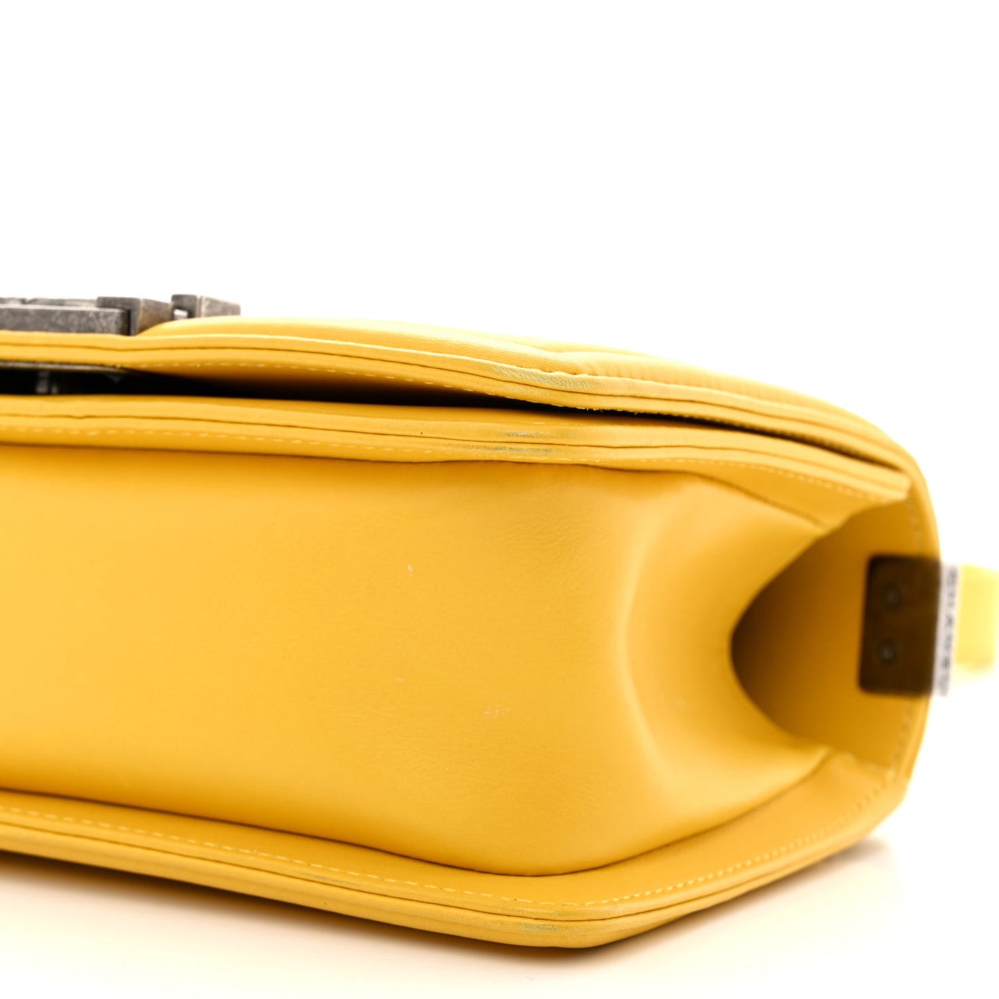 Galuchat Stingray Small Boy Flap Yellow