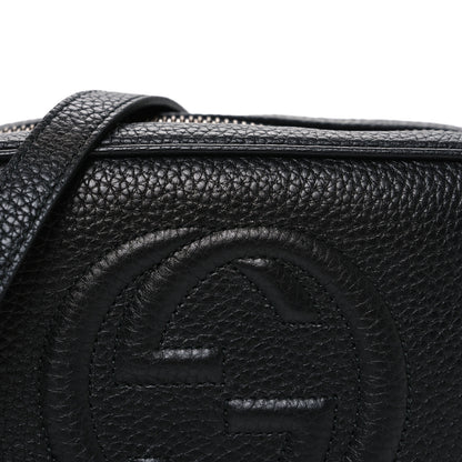 Gucci Pebbled Calfskin Mini Soho Disco Bag Black 8 of 10